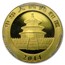 2014 China 1/20 oz Gold Panda MS-70 PCGS (FirstStrike®)