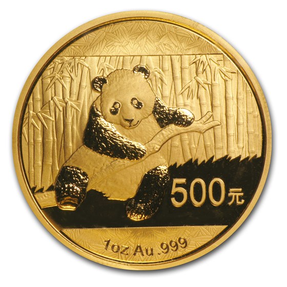 2014 China 1 oz Gold Panda BU (Sealed) 2014 China 1 oz Gold Panda BU (Sealed)