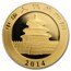 2014 China 1 oz Gold Panda MS-70 PCGS (FS)