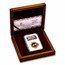 2014 China 1 oz Gold Panda PF-70 NGC (Smithsonian Zoo) Box & COA