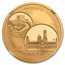 2014 China 1 oz Gold Panda PF-70 NGC (Smithsonian Zoo) Box & COA