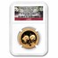 2014 China 1 oz Gold Panda PF-70 NGC (Smithsonian Zoo) Box & COA