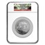 2014 China 5 oz Silver Panda Smithsonian Institution PF-70 NGC