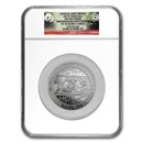 2014 China 5 oz Silver Panda Smithsonian Institution PF-70 NGC 2014 China 5 oz Silver Panda Smithsonian Institution PF-70 NGC