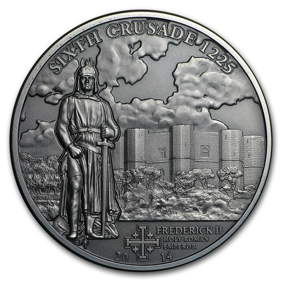 2014 Cook Islands History of the Crusades 6th Frederick II 2014 Cook Islands History of the Crusades 6th Frederick II