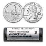 2014-D ATB Quarter Everglades Park 40-Coin Roll BU (Mint Wrapped)