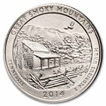2014-D ATB Quarter Great Smoky Mountains National 40-Coin Roll BU