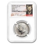 2014-D Kennedy H.D. SP-70 Sil. 50th Anni. High Relief