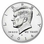2014-D Kennedy Half Dollar 20-Coin Roll BU (Mint Wrapped)