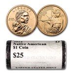 2014-D Native Amer. $1 - Native Hospitality (25 Coin Roll) BU