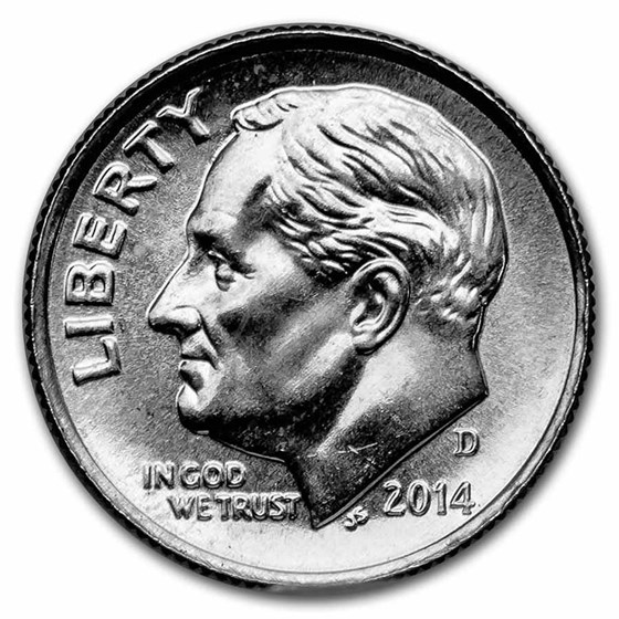 2014-D Roosevelt Dime BU 2014-D Roosevelt Dime BU