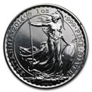 2014 Great Britain 1 oz Silver Britannia BU (Abrasions)
