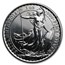2014 Great Britain 1 oz Silver Britannia BU (Abrasions)
