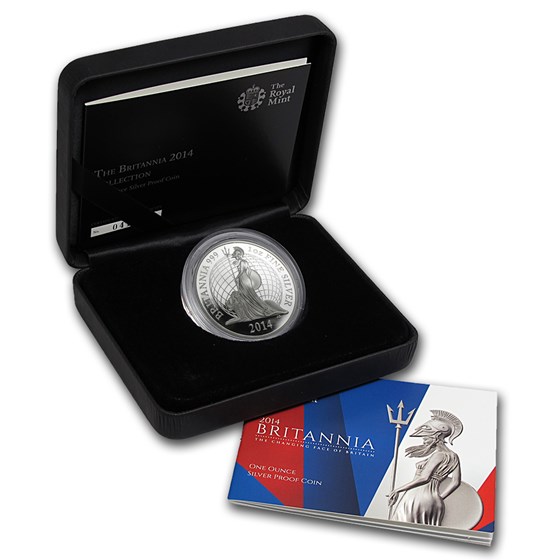 Britannia 2016 1 oz 999 Fine Silver £2 coin — Antiques Arena