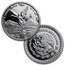 2014 Mexico 5-Coin Silver Libertad Proof Set (1.9 oz, Wood Box)