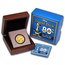 2014 Niue 1/4 oz Proof Gold $25 Disney Donald Duck