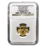 2014 Niue 1/4 oz Proof Gold $25 Disney Steamboat Willie PF-70 NGC