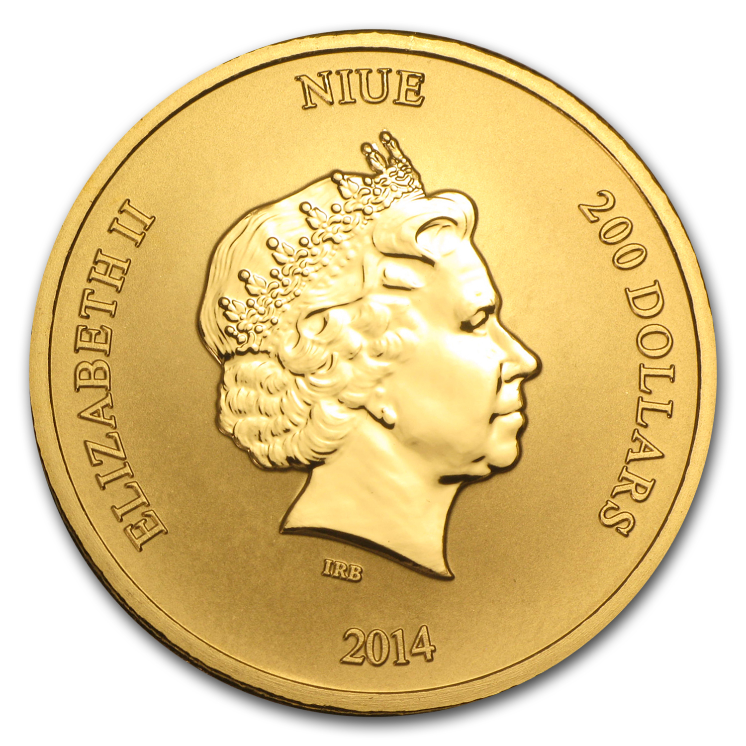 Buy 2014 Niue 1 oz Gold $200 Hawksbill Turtle BU | APMEX