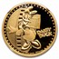 2014 Niue 1 oz Proof Gold $200 Disney Daisy Duck PF-70 NGC UC