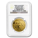 2014 Niue 1 oz Proof Gold $200 Disney Steamboat Willie PF-70 NGC
