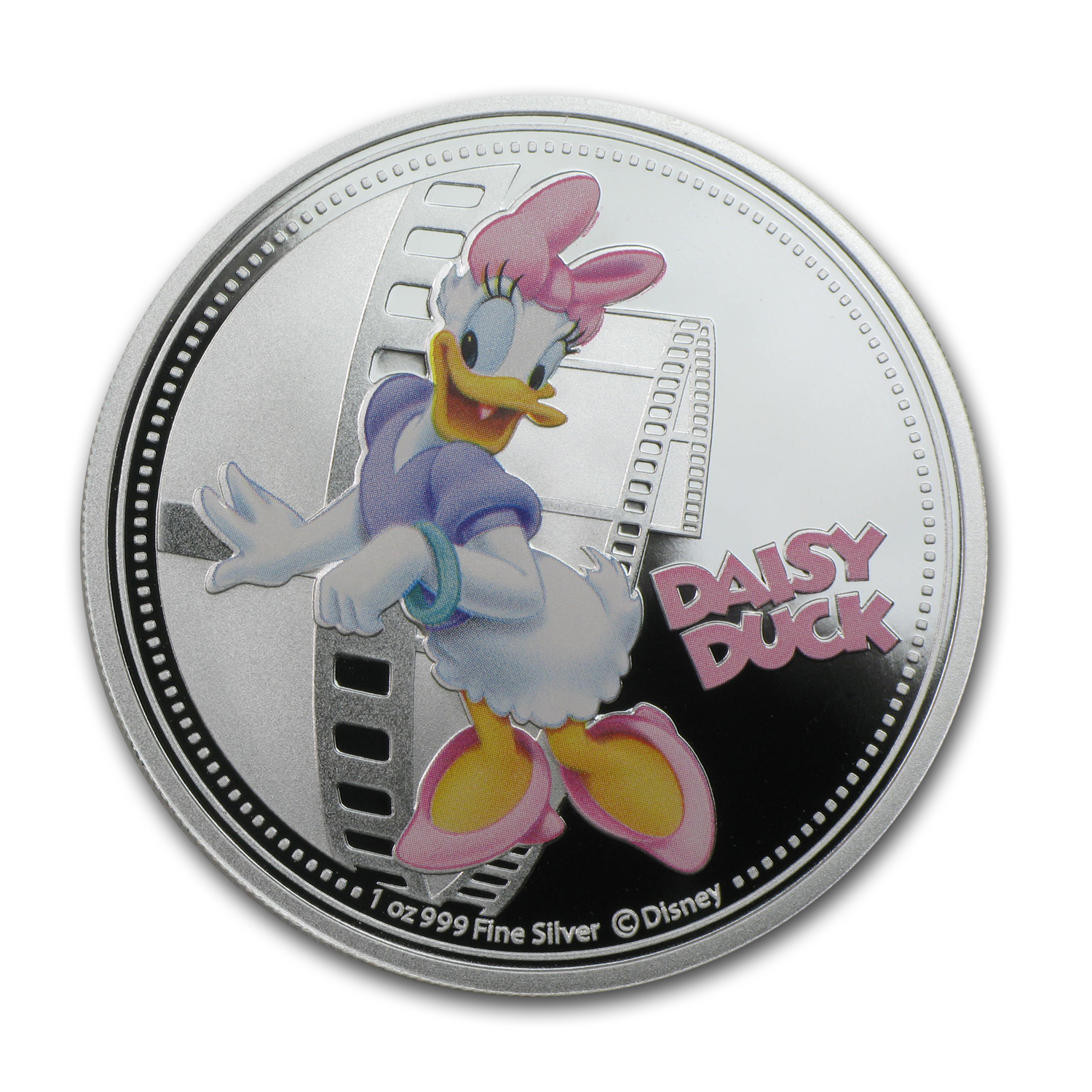Buy 2014 Niue 1 oz Silver $2 Disney Daisy Duck (Colorized) | APMEX