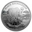 2014 Niue 1 oz Silver Black Rhinoceros PF-70 NGC