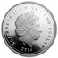 2014 Niue 1 oz Silver Black Rhinoceros Proof