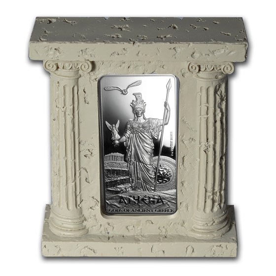 2014 Niue 2 oz Silver $5 Gods of Ancient Greece Proof (Athena) 2014 Niue 2 oz Silver $5 Gods of Ancient Greece Proof (Athena)