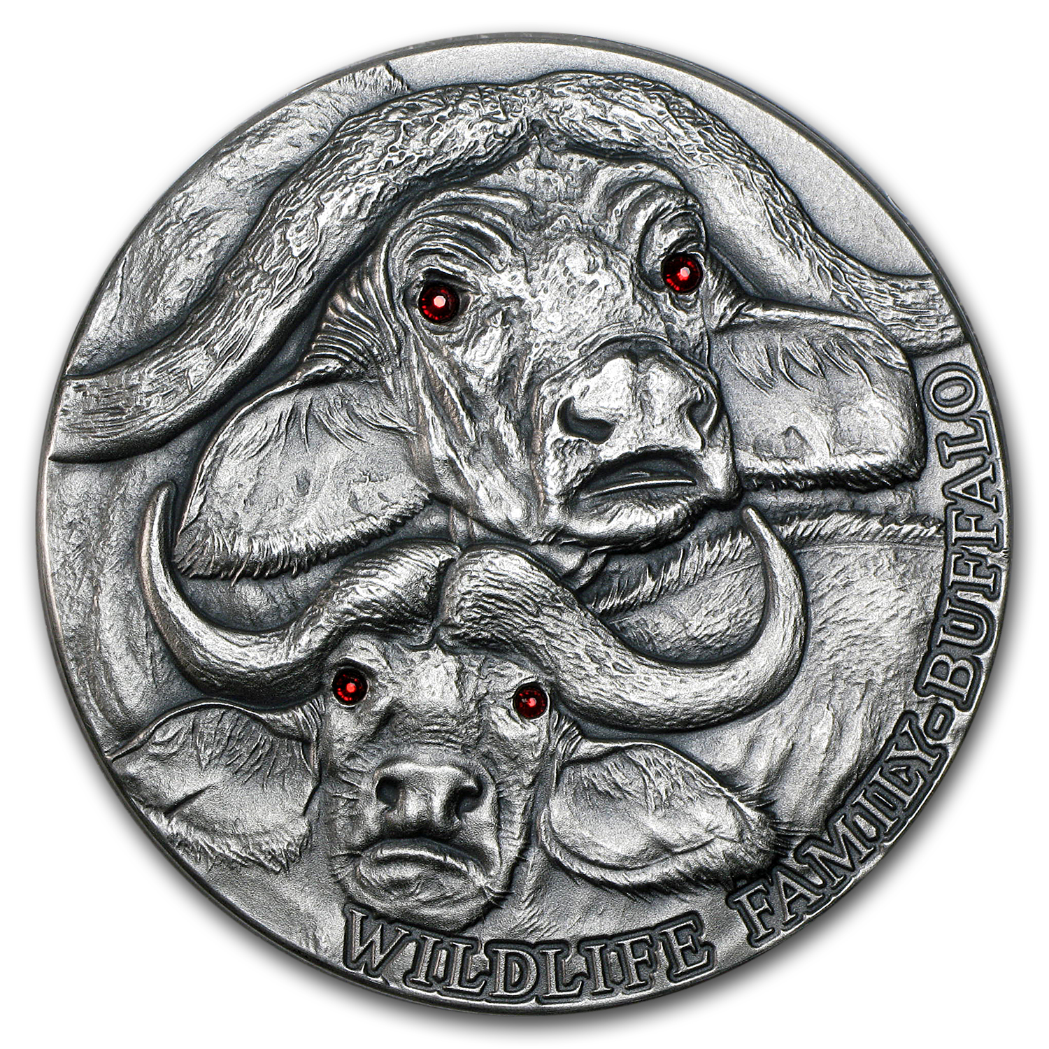 Buy 2014 Niue 4 oz Silver Wildlife Family Buffalo | APMEX