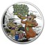 2014 Niue Proof Silver $1 Cartoon Characters Yogi Bear