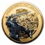 2014 NZL 20 gram The Hobbit: Battle of Five Armies 2-Coin Set BU
