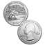 2014-P 5-Coin 5 oz Silver Burnished ATB Set (w/Box & COA)