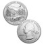 2014-P 5-Coin 5 oz Silver Burnished ATB Set (w/Box & COA)