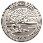 2014-P ATB Quarter Great Sand Dunes National Park 40-Coin Roll BU