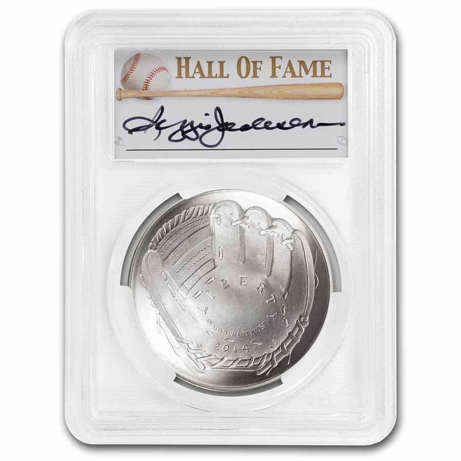 2014-P Baseball HOF $1 Silver Commem MS-70 PCGS (Jackson)
