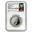 2014-P/D 2-Coin 50th Anniv Kennedy 1/2 Dollar Set SP-66 NGC (ER)