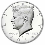 2014-P Kennedy Half Dollar 20-Coin Mint Wrapped Roll BU
