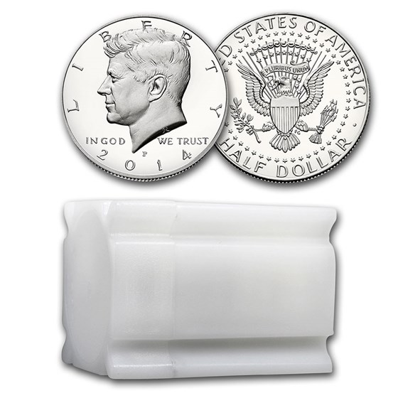 2014-P Kennedy Half Dollar 20-Coin Roll BU 2014-P Kennedy Half Dollar 20-Coin Roll BU