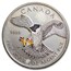 2014 RCM 1 oz Silver Peregrine Falcon Spotted (No Box/COA)