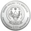 2014 Rwanda 1 oz Silver African Impala BU
