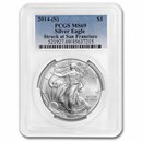 2014 (S) American Silver Eagle MS-69 PCGS