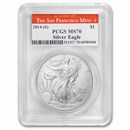 2014 (S) American Silver Eagle MS-70 PCGS