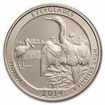 2014-S ATB Quarter Everglades National Gem Proof 40-Coin Roll