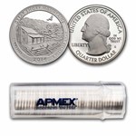 2014-S ATB Quarter Great Smoky Mountains 40-Coin Roll PR (Silver)