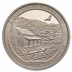 2014-S ATB Quarter Great Smoky Mountains Gem Proof 40-Coin Roll