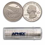2014-S ATB Quarter Great Smoky Mountains Gem Proof 40-Coin Roll