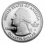 2014-S ATB Quarter Great Smoky Mountains National Proof (Silver)