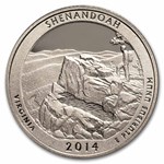 2014-S ATB Quarter Shenandoah National Park Proof 40-Coin Roll
