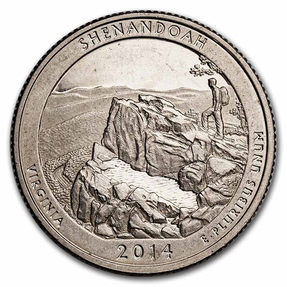 2014-S ATB Quarter Shenandoah National Park Proof 2014-S ATB Quarter Shenandoah National Park Proof