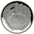 2014-S Baseball HOF 1/2 Dollar Clad Commem Proof (w/Box & COA)